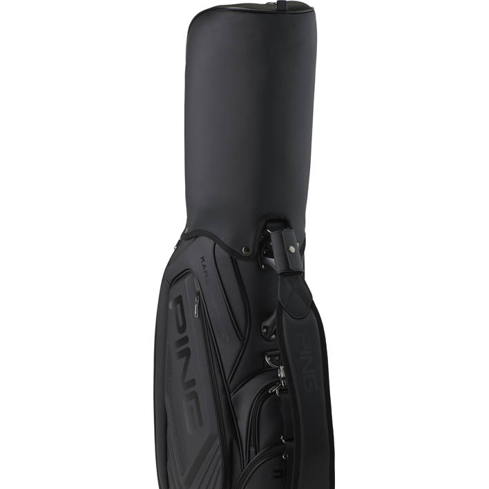 【カズ】PING ブラック ゴルフバッグ CB-U2501 PING】CB-U2501PING TOUR SHAFT キャディバッグ (46インチ対応)(9.5型